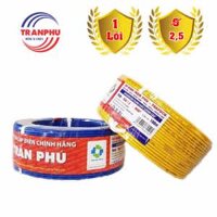 Dây Điện Đơn 1×2.5mm Trần Phú Trafuco