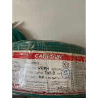 Dây điện đơn 1x6 1 lõi cứng