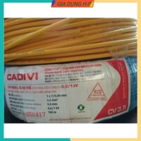 Dây điện đơn cadivi 1.5 mm CV 1.5 cuộn 100m