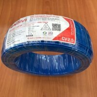 DÂY ĐIỆN ĐƠN  CADIVI CÁP CV 20 (7/06)-600V - CUỘN 100M