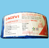 Dây Điện Đơn Cadivi CV 1.0