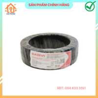 Dây điện đơn Cadivi CV 2.5 - 100m diengiadungcaophong nhựa PVC cao cấp an toàn cách điện tốt