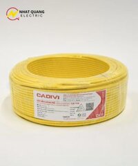 Dây điện đơn cadivi CV 6.0 bọc nhựa PVC