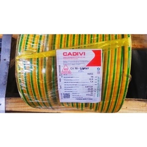 Dây điện đơn CU/PVC 0,6/1kV Cadivi CV-70