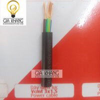 Dây điện lực CADIVI Vcmt 3×1.5mm2