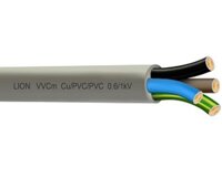 Dây điện mềm 4 ruột VVCM 4x6.0mm Lion
