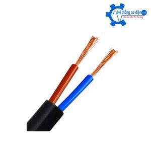 Dây điện mềm bọc nhựa PVC 2 lõi 300/500V CADIVI CV VCmt-2×4
