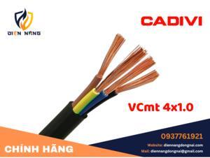Dây điện mềm bọc nhựa PVC Cadivi VCmt-4x1