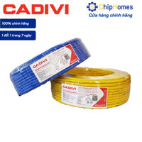 Dây Điện Mềm Bọc Nhựa PVC 300/500V - Cadivi - VCmo 2x1.5mm2