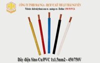 Dây điện Sino Cu/PVC 1×1.5mm2 – 450/750V