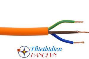 Dây điện Sino tròn đặc 3 ruột CVV 3x1.5