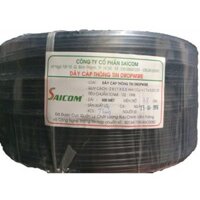 Dây điện thoại ngoài trời 1 đôi Saicom (1x2x0,5)Cu +(7x0,33)St - (cuộn 500m), chưa VAT