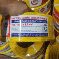 Dây Điện Trần Phú 2×1.0mm dây đôi mềm dẹt