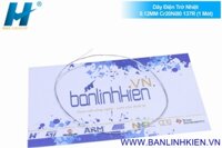 Dây Điện Trở Nhiệt 0.12MM Cr20Ni80 137R (1 Mét)                                               Yêu thích