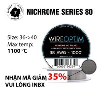 Dây điện trở nhiệt Ni80 1000ft 304m WIREOPTIM