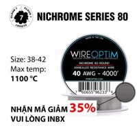 Dây điện trở nhiệt Ni80 4000ft 1200m WIREOPTIM