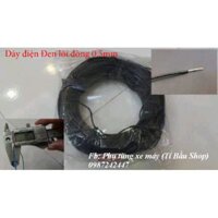 DÂY ĐIỆN XE MÁY MÀU ĐEN, lõi đồng 0.5mm (cuộn 0.5kg)
