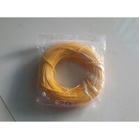 Dây điện xe máy màu vàng ( cuộn 0.5 Kg)