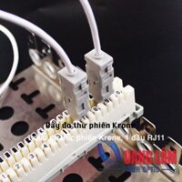 Dây đo thử phiến Krone ( 1 đầu đo thử phiến Krone, 1 đầu RJ11)