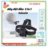 dây đội đầu telesin 2 trong 1  gắn nón camera action cam telesin