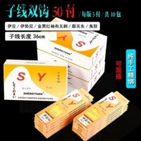 Dây Đôi Móc 50 Thanh Toán Handmade Fine Tie Thành Cá Móc Vàng Tay Izu Iseni Cá Móc Bộ Mới Kanto Câu Cá Gear