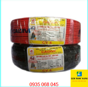 Dây đơn mềm Cadivi CV4.0