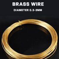 Dây đồng Đường kính 0,3-3MM H62 Dây đồng Dây đồng thau Thanh đồng Dây đồng Dây tròn