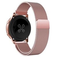 Dây Đồng Hồ 20mm Thép Lưới Nam Châm Cho Đồng Hồ Samsung Galaxy Watch Active 2, Active, Galaxy Watch 42mm  - Hồng