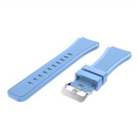 Dây đồng hồ cao su Sikai cao cấp 22mm - Sky blue