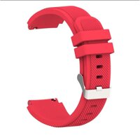 Dây đồng hồ cao su Sikai cao cấp 22mm - Red