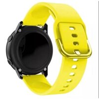 Dây đồng hồ cao su silicon thời trang dành cho Huawei GT3 Pro 46mm - Vàng,GT3 Pro 46mm