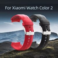 Dây đồng hồ cao su silicon Sikai cao cấp dành cho Xiaomi Watch Color 2