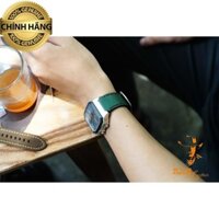 DÂY ĐỒNG HỒ CASIO AE1200 / SEIKO 5 - DA BÒ THẬT XANH RÊU - RAM CLASSIC 1984 CHÍNH HÃNG RAM LEATHER .