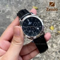 Dây đồng hồ Casio Edifice cá sấu màu đen