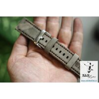 DÂY ĐỒNG HỒ DA BÒ THẬT RAM 1968 DA LỘN RĂN RI QUÂ ĐỘI -SIZE,22, DÀNH CHO APPLE WATCH,SEIKO 42MM -ĐẦY ĐỦ PHỤ KIỆN . - PEEPLE TIME