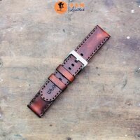 Dây đồng hồ da bò Veg có chốt tháo nhanh thông minh cho đồng hồ thông minh RAM Leather Bauhaus 1970 Veg