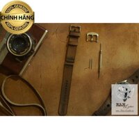 DÂY ĐỒNG HỒ DA SÁP NGỰA DÀNH CHO APPLE WATCH - RAM SIMPLE 1 - HÀNG CHÍNH HÃNG - 18MM