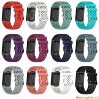 Dây đồng hồ Fitbit Charge 5 (chất liệu silicon, phong cách Nike)