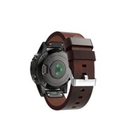 Dây đồng hồ Garmin Fenix 5 bằng da thật 22mm