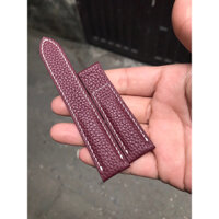 Dây đồng hồ Handmade da bò Mill ( nhập Hàn)