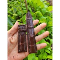 dây đồng hồ handmade da cá sấu
