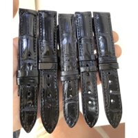 Dây đồng hồ handmade da cá sấu