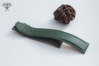 Dây đồng hồ Handmade da Epsom Hermes màu xanh lá ESM3K1AG026