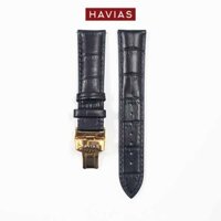 Dây đồng hồ HAVIAS Lux8 - Dây Đen (Back)