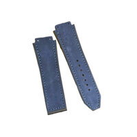 Dây đồng hồ HUB nam size 42 da lộn xanh dương 42mm (tặng kèm tool thay dây)