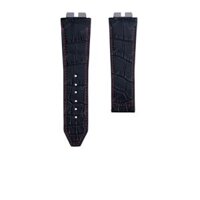 Dây đồng hồ Hublot Big Bang Sang Bleu King Gold One Click – Dây Da Cá Sấu Đen