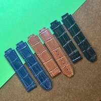 Dây Đồng Hồ Hublot da thật 100% size 38mm , 42mm ,38mm [H] (tặng tua vít thay dây)