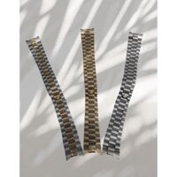 Dây đông hồ inox đúc đặc không rỉ Cao Cấp dành cho đồng hồ Ro Lex size 20 ( tặng kèm dụng cụ thay dây)