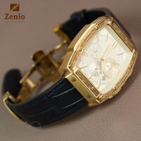 Dây đồng hồ JBW – Dây Da Cá Sấu Màu Đen