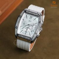 Dây đồng hồ JBW – Dây Da Kì Đà Trắng